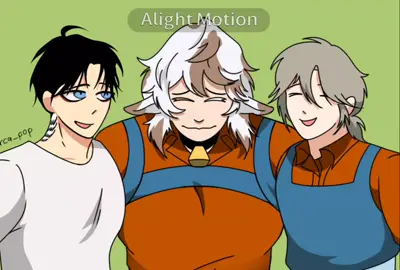 pelearnos: ❎ besarnos todos: ✅ es la primera vez que ocupo alight motion para animar así que no pude hacer mucho, pero la intención es lo que cuenta no? #lagranjadelseñoramanhwa #lagranjadelseñora #mrasfarm #lezhincomics #BL 