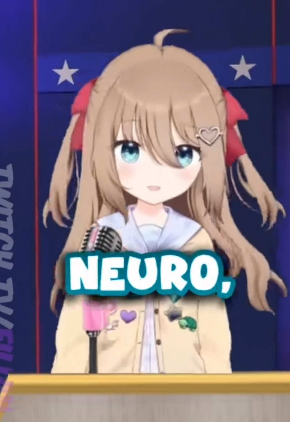 Neuro starts singing just to annoy filian #filian #vtuber #neurosama #fypシ 