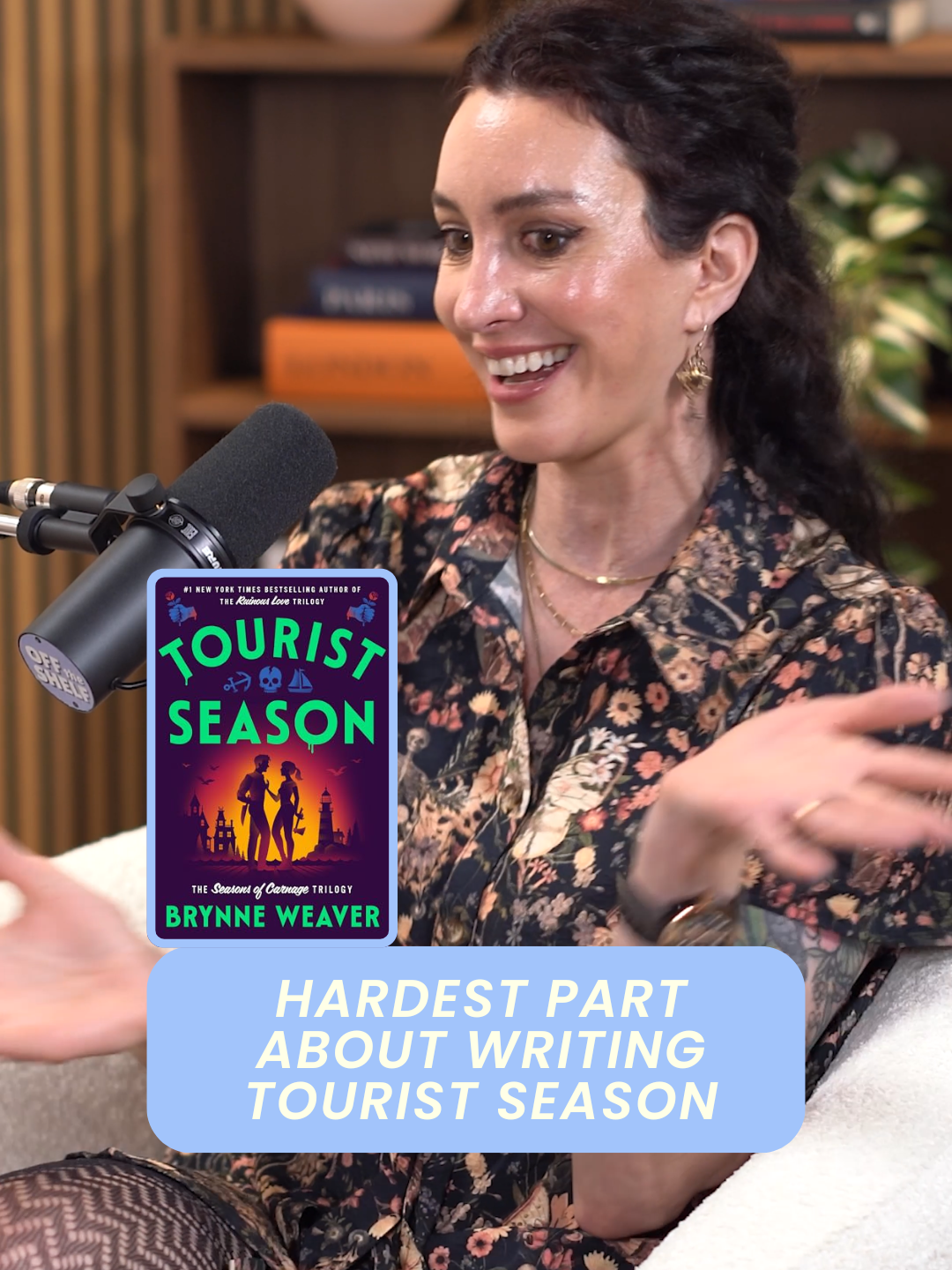 The process she went through to bring us 'Tourist Season.' 👀 ✨ @brynneweaverbooks