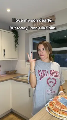 Me and my lad get on great… but not today 😂 #mumoftiktok #momofteens #mumcomedy #relatable 