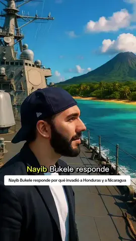 Nayib Bukele responde por qué invadió a Honduras y a Nicaragua #honduras #nayibbukele #elsalvador #nicaragua #parati 