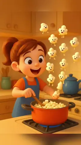 pula pula pipoquinha 🤣😀 #aicartoon #kidssong #musicainfantil #foryoupage❤️❤️ 