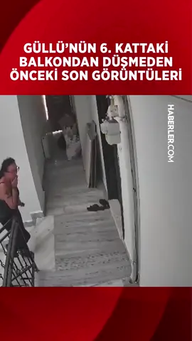 6'ncı kattaki evinin balkonundan düşerek hayatını kaybeden ünlü şarkıcı Güllü'nün düşmeden saniyeler önceki ev içi görüntüleri ortaya çıktı. Görüntülerde, Güllü'nün bir odadan çıkarak balkona geçtiği ve düştüğü anlaşıldı. Düşmesinin hemen ardından ise kızı ve arkadaşı panik içinde evden çıkarak aşağı indi görüntülendi.