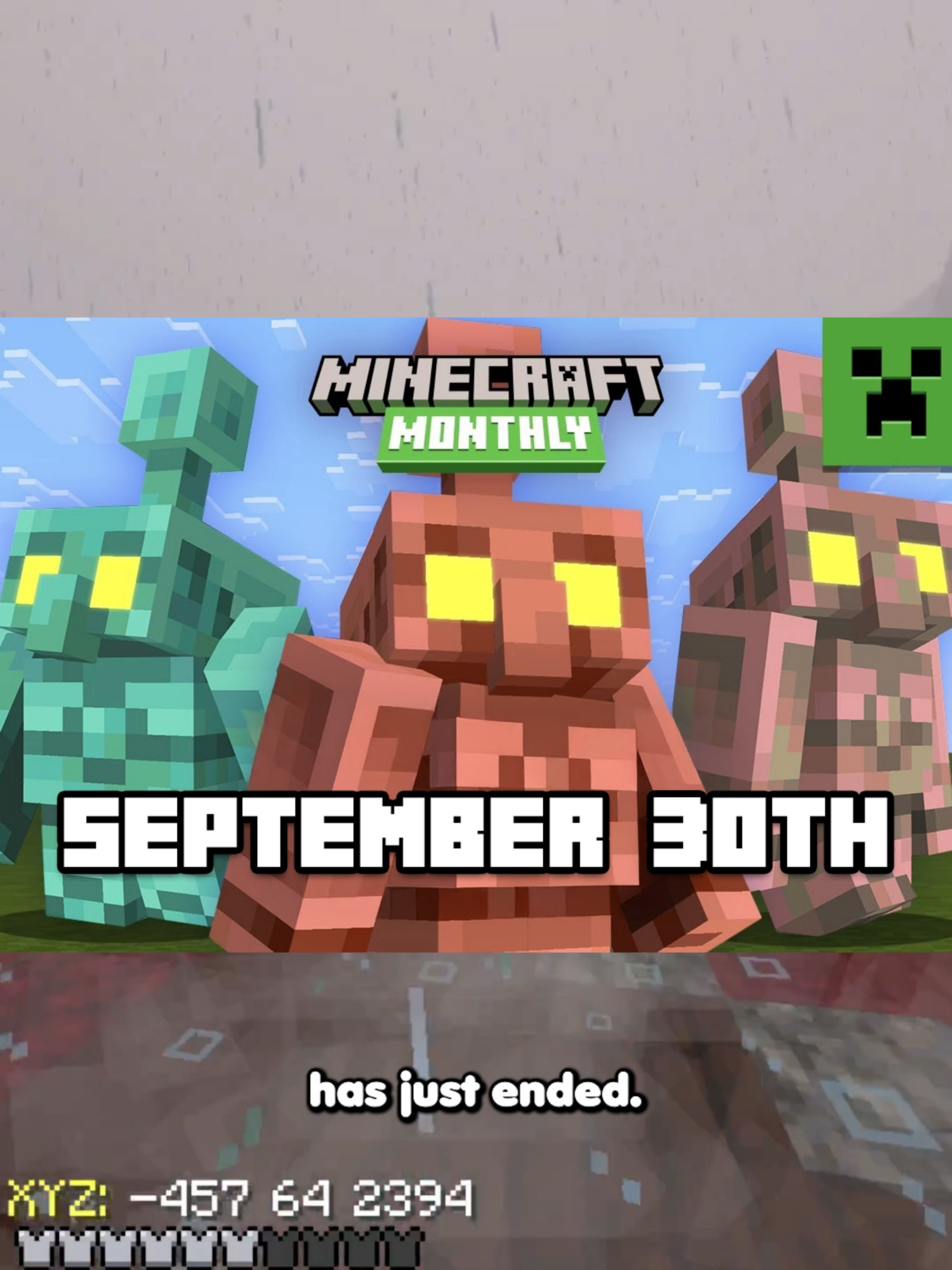 New Features for Minecraft from Minecraft Live 2 2025 [Nautilus, Zombie Horse, The Spear] #DeadCandy #ClockCraft #Minecraft