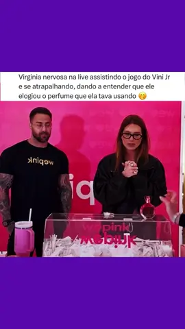 Virginia nervosa assistindo o jogo do Vini Jr e no final entregando que ele elogiou o perfume dela. Vocês shippam eles dois? ☺️ #virginia #vinijr 