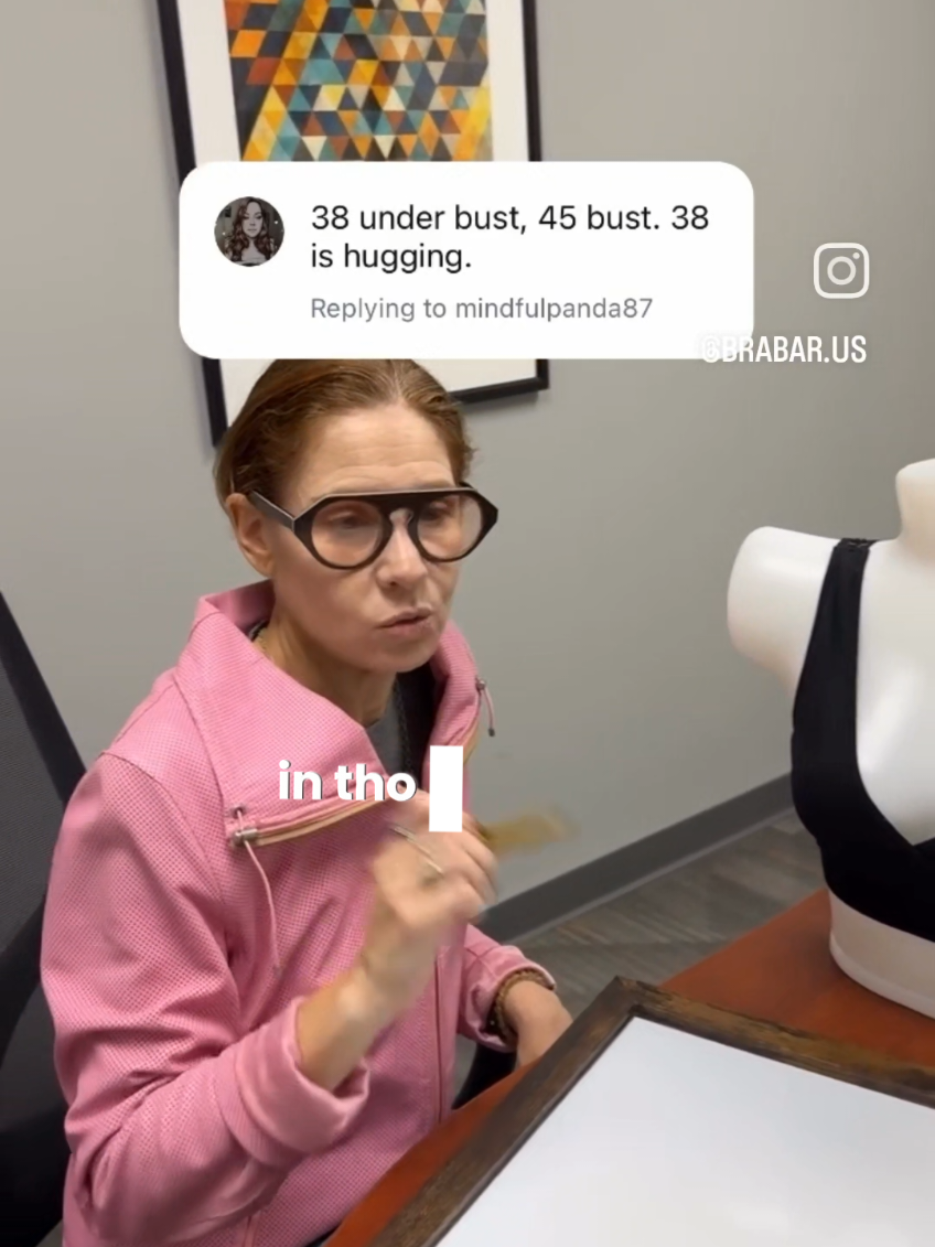 38/45 and Hugging- 🤔 📹 💓#brasizingbasics #brabarmovement #fit  #askbrabar #comingsoon @bra library 