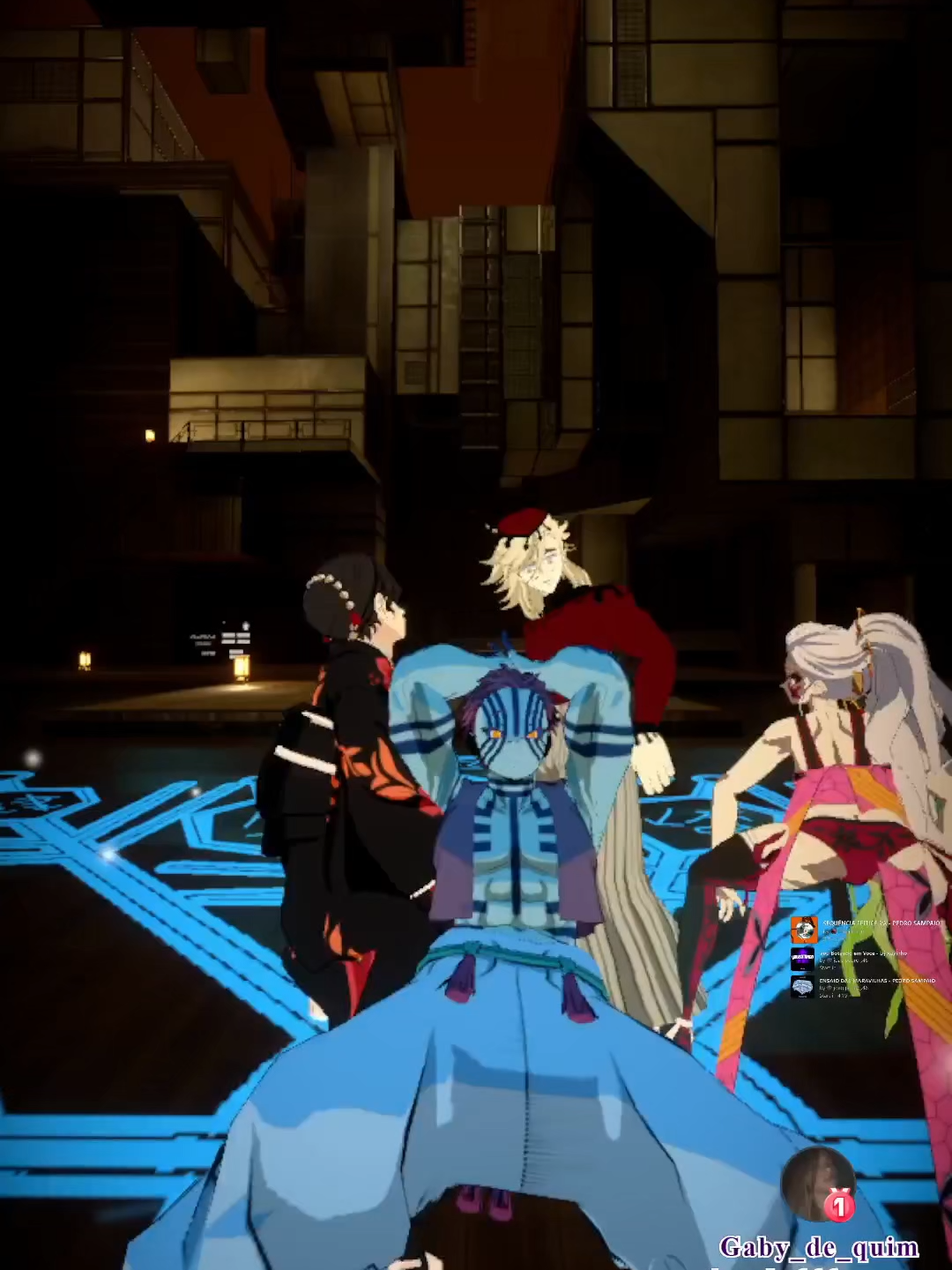 Esse dia foi louco #casteloinfinito #akaza #demonslayer #vrchat