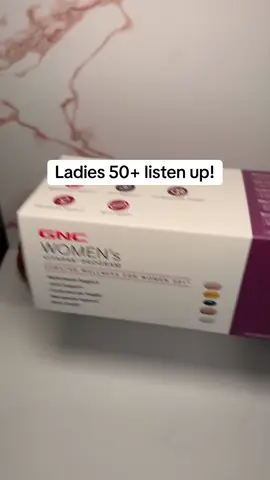 Replying to @Gloria GNC just launches the 50+ wellness program and they are on CRAZY Deal! @GNC Live Well #gncnewarrivals #tiktokshopviralproducts #gncwellness #womenshealth 