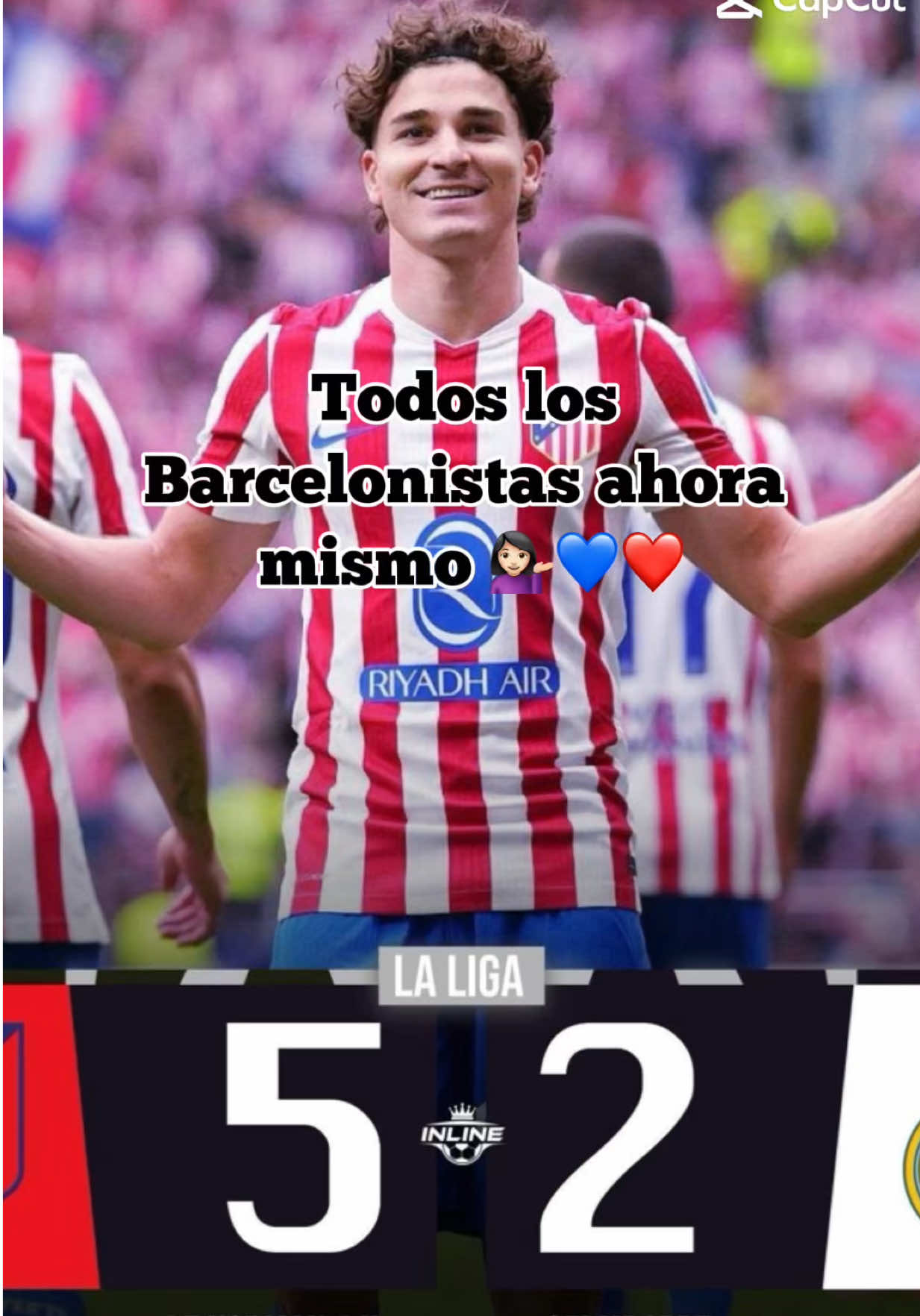 No se les olvide ver cómo están sus amigos madridistas hoy 😜 #fypシ #realmadridvsatleticodemadrid #biscabarca🔴🔵🔴🔵 #blankayjavi #likesharendfollow 