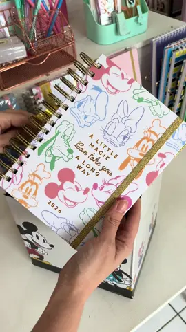 Agenda 2026 Mickey y sus amigos🥹✨ #asmr #agenda2026 #papeleria #libreria 