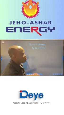 What’s the Meaning of Strings and Arrays of Solar Panels in Solar Energy Systems. Watch the video to the end. Please if you love this Video, Tap the Love/Like Button, Tap the Plus Sign to Follow Me, Comment and Share the Video so more people can Learn from It. Also I would love to know where you are watching from… type where you are watching from in the comment section. @Jeho Ashar Energy #stringsofsolarpanel #arraysofsolarpanel. #Jinko #Longi #Jasolar 
