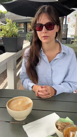 today i was served a bowl of coffee #losangeles #coffee #latte 