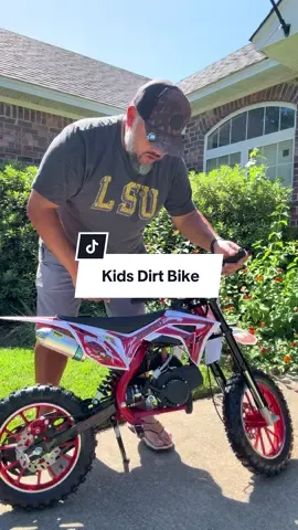 Adventure starts here on this kids’ dirt bike! #KidsDirtBike #Moto #OutdoorFun #MiniMoto #TikTokShopCreatorPicks 