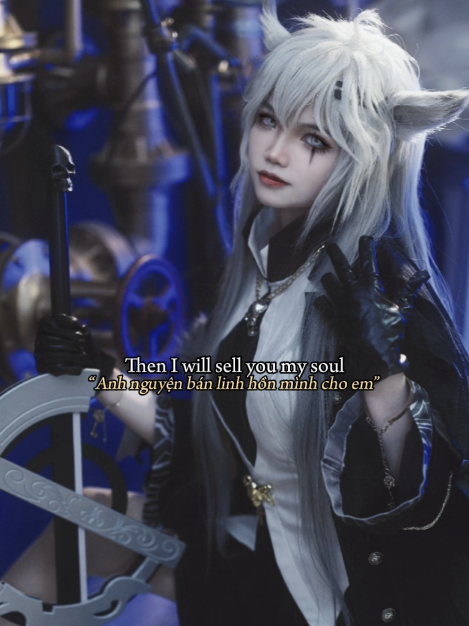 quên con sói ngố hôm qua đi 😤 Ta vẫn ngầu đéttt #arknightscosplay #arknights 