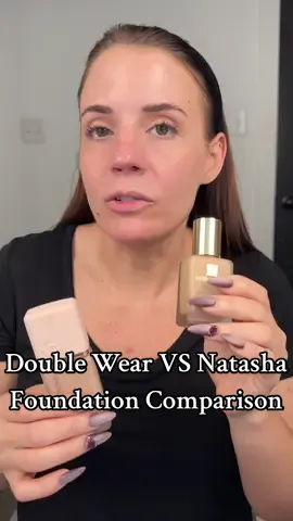 Replying to @LynnetteMarie3  Estée Lauder Double Wear 💎 vs Natasha Denona Foundation ✨ Two icons, but VERY different feels. Double Wear = matte, locked-in, all-day wear 🔒. Natasha = radiant, skin-like, buildable glow 🌟. Both beautiful—but which finish is YOUR vibe? 👀💄 @Estée Lauder 2N2 @Natasha Denona N3 #FoundationBattle #EsteeLauderDoubleWear #NatashaDenonaFoundation #ProMUA #MakeupTikTok