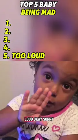 Top 5 Baby Being Mad 😂 | The # 1 is too funny 😭 | #funny#mad#angrykid#babiesoftiktok#fyp 