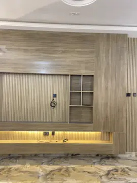 This TV console: subtle luxury, thoughtful details. Perfect fit for a warm living space. Can be recreated in any color of your choice 😇 send a dm now let’s work 📨 #09075295286 #interiordesignerinportharcourt #Gideonsinteriordeco✅ #fyppppppppppppppppppppppp #goviral #tvconsole 