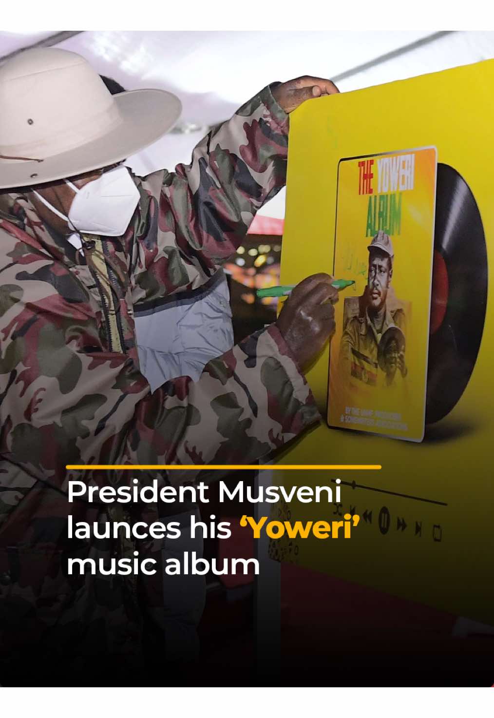 President Museveni and First Lady Janet Museveni have officially launched the ‘Yoweri’ music album. #fyppppppppppppppppppppppp #fyp #fypage
