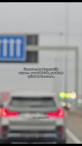 I’m not on bad terms with anyone |#moodswings438  