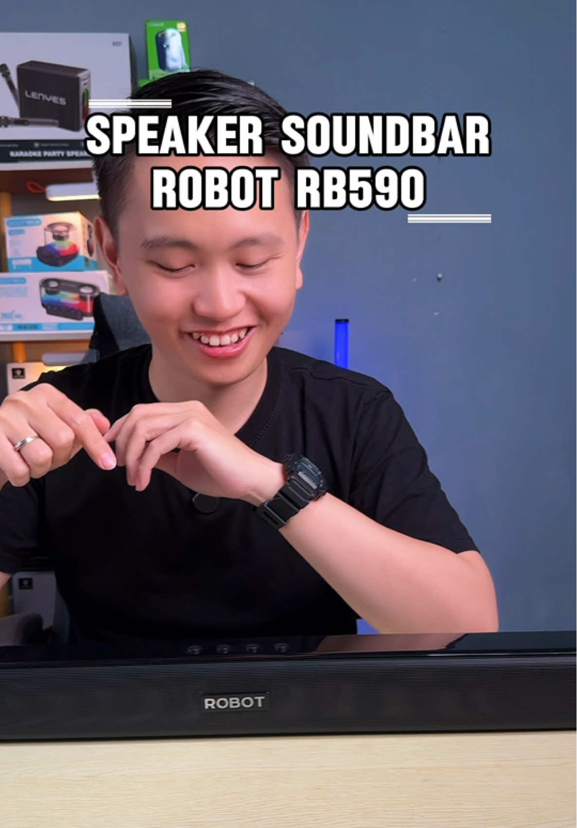 Speaker Soundbar TV ROBOT RB590 buat denger musik, buat nonton film Mantap Banget❗️#speakersoundbar #speakerbluetooth #robotrb590 #cuantanpabatas 