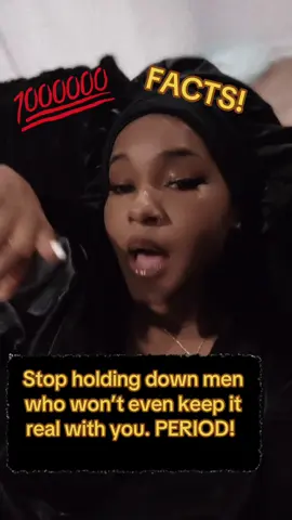 “If he’s not 💯 with you, why hold him down when he gets locked up?”  #StopHoldingHimDown #LoyaltyGoesBothWays #KnowYourWorth #DoBetterSis #ReciprocateOrLeave