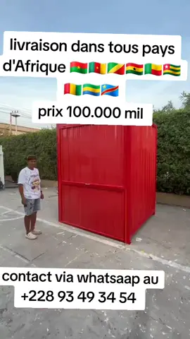 Mini conteneur pratique et moderne, idéal pour commencer un petit business ou créer un espace cosy. Compact, solide et stylé, il s’adapte facilement à vos besoins du quotidien.