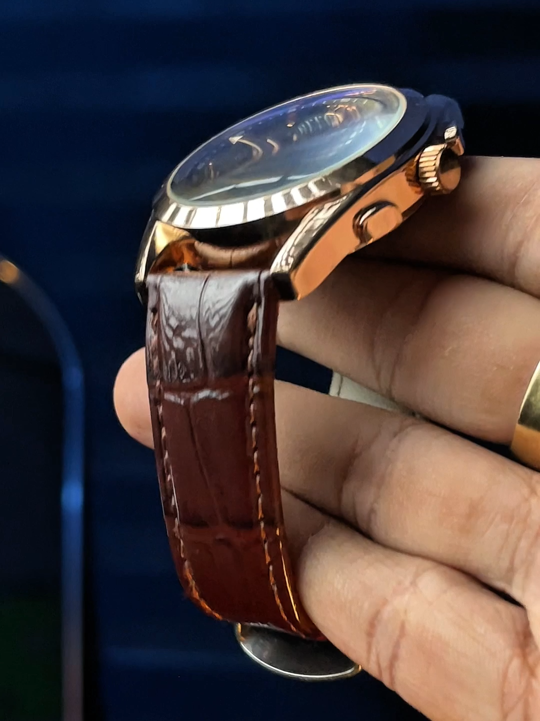 waterproof mens watch leather strap#watchformen #men