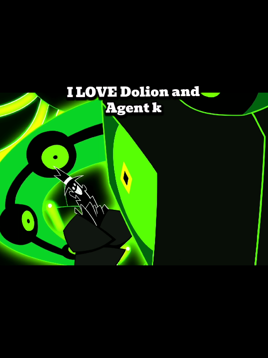 I really like the dynamic they have #monkeywrench #zeurel #agentk #dolionmonkeywrench #indieanimation 