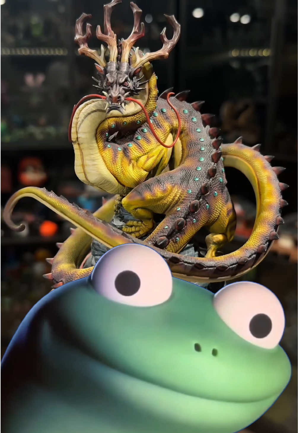 Check our TikTok shop and the link in our bio for all the lizards! #ttrpg #dnd #miniaturepainting #wargaming #dragon 