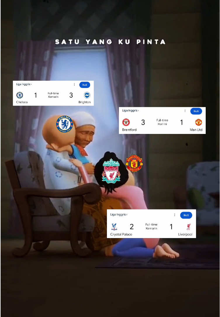 Tim besar kompak sengaja ngalah, yang gak kalah fix bukan tim besar! | tag fans nya! #kingemyu #chelsea #liverpool #realmadrid 