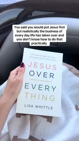 If you struggle with this, this book might be a good read for you too #godfirst #christianity #christain #christiantok #jesusovereverything 