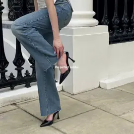 😃 #aesthetic #viral #heels #jeans #chic 