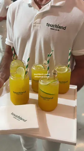 We love u @touchland 🎾