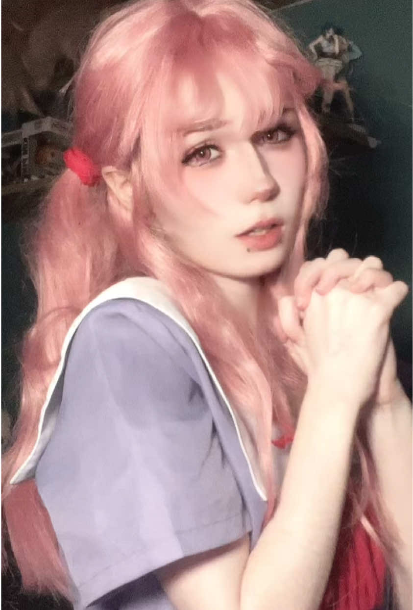 i got a milkshake  #yuno #futurediary #mirainikki #cosplay #femboy 