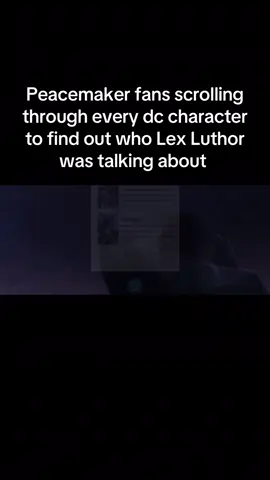 Guys it’s obviously killer croc and bat-mite trust#peacemaker #peacemakerseason2 #lexluthor 
