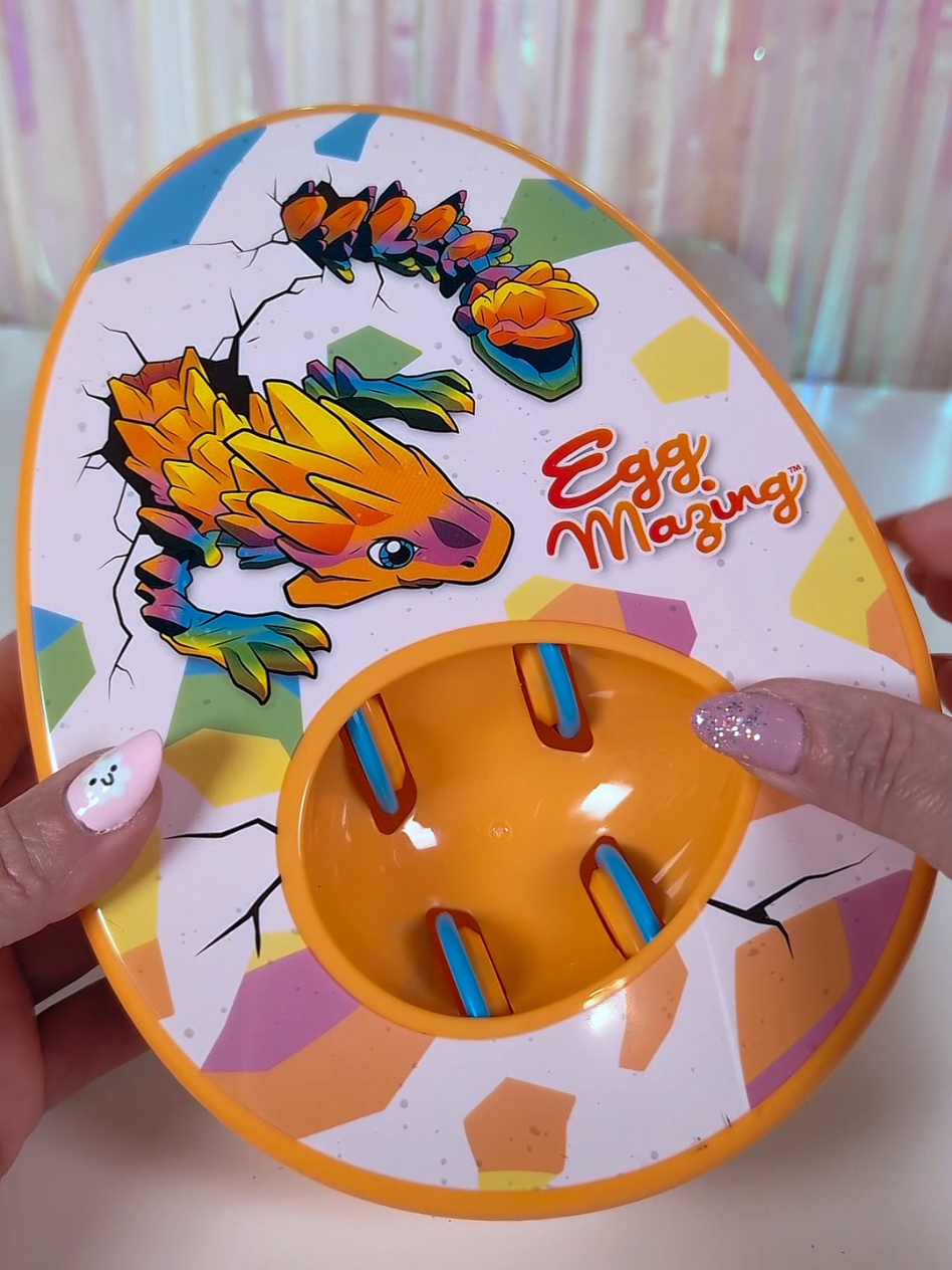 Dragon EggMazing Egg Decorator ! . The new egg decorator has Dragon eggs! Crack your dragon egg open to reveal 1 of 12 collectible, 3D printed dragons. . Available @amazon Thank you @Hey Buddy Hey Pal  . #eggmazing #dragoneggmazing #amazonmusthaves #asmr #dragon 