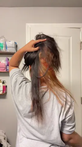 this was the hardest thing i’ve ever done in my life #calicohair 