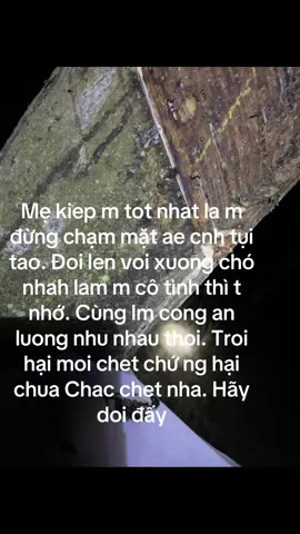 Dm haiz ngta đã sua roi chu co phai cô tinh đâu mà bắt ngta không đáng z chứ. Cùng lm công an luong nhu nhau. Đúng la chua thang nao hot no nen no hách dịch z sao. Gio t moi dc chung kiến
