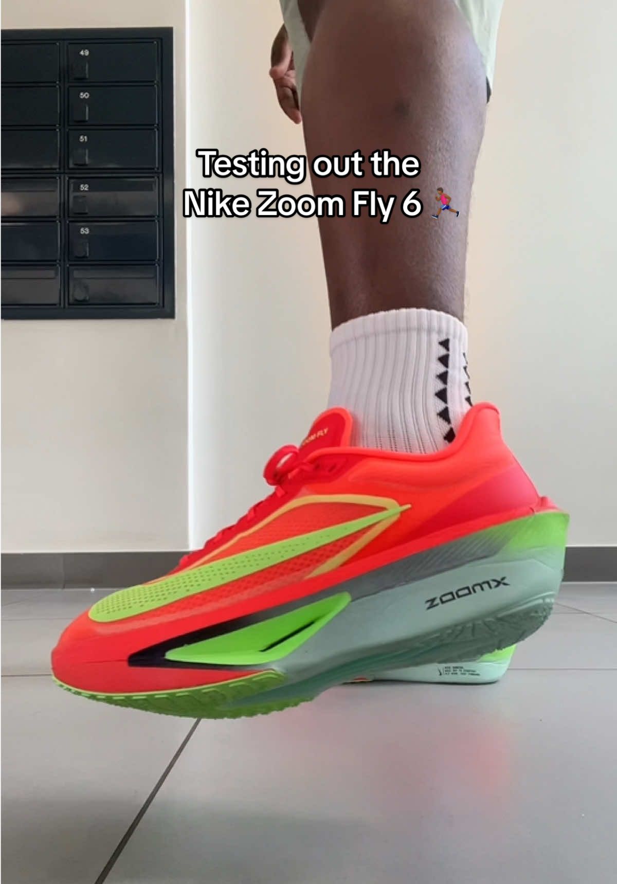 My new favourites! #runningshoes #nike #zoomfly6 #Running #fyp 