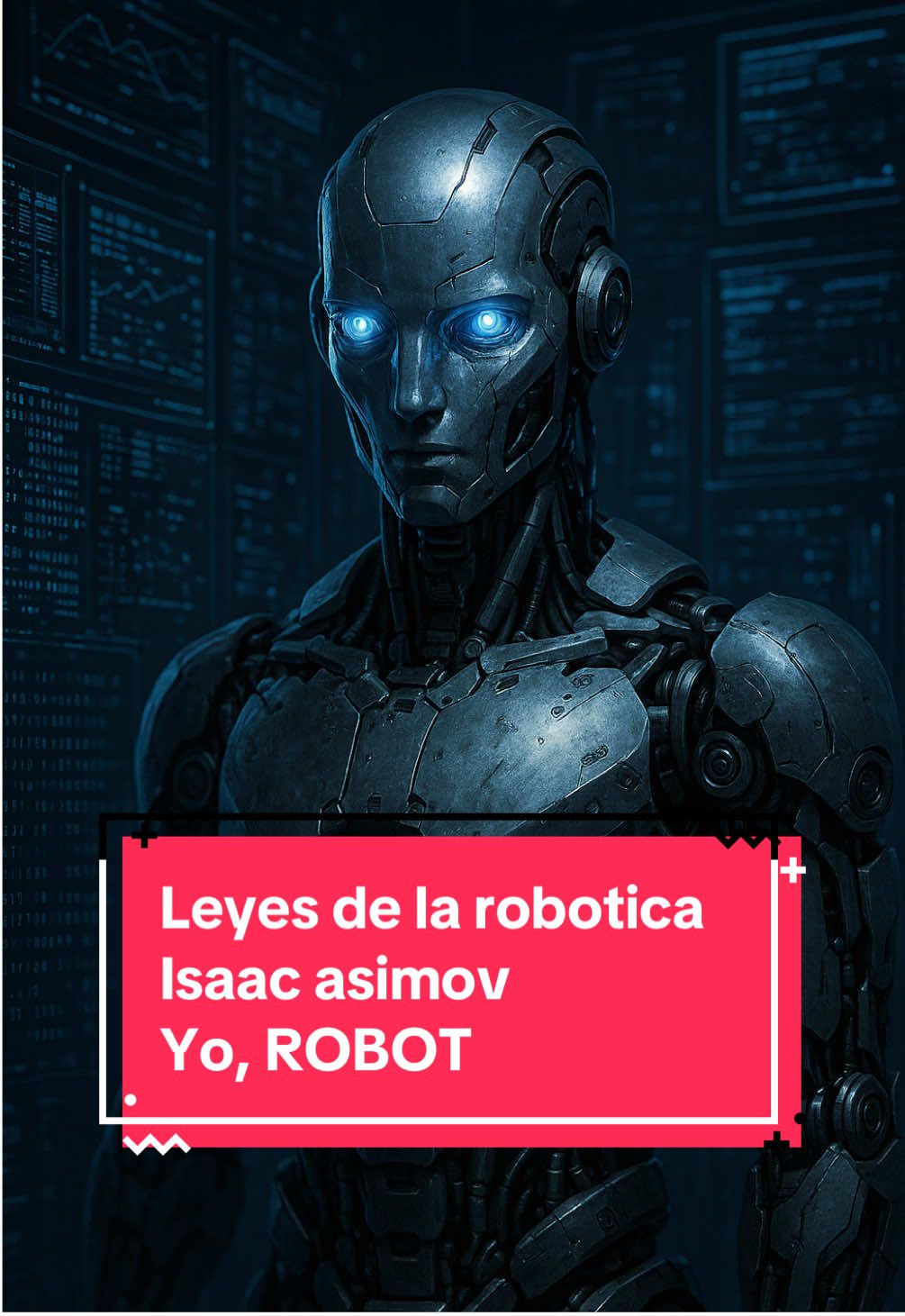 ⚠️Recuerden que esto es ciencia ficción ⚠️ Del libro yo, robot de Isaac Asimov  #CienciaFiccion #Cuentoscortos #leyesdelarobotica #ia #robot 