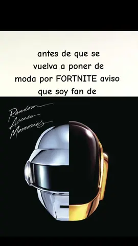 aviso que soy fan de#daftpunk #getluky #fan#fornitedaftpunk #daftpunktiktok 