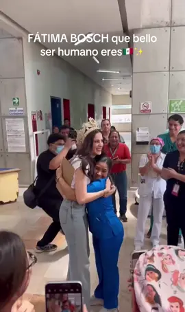 Compartiendo momentos con el personal del Hospital del Niño y entregando juguetes, Fátima Bosch Fernández regresa iniciando sus actividades de hoy, alegrándole el día al personal de la salud solo con su presencia 🌺✨#missuniverse #missuniversemexico #tabasco 