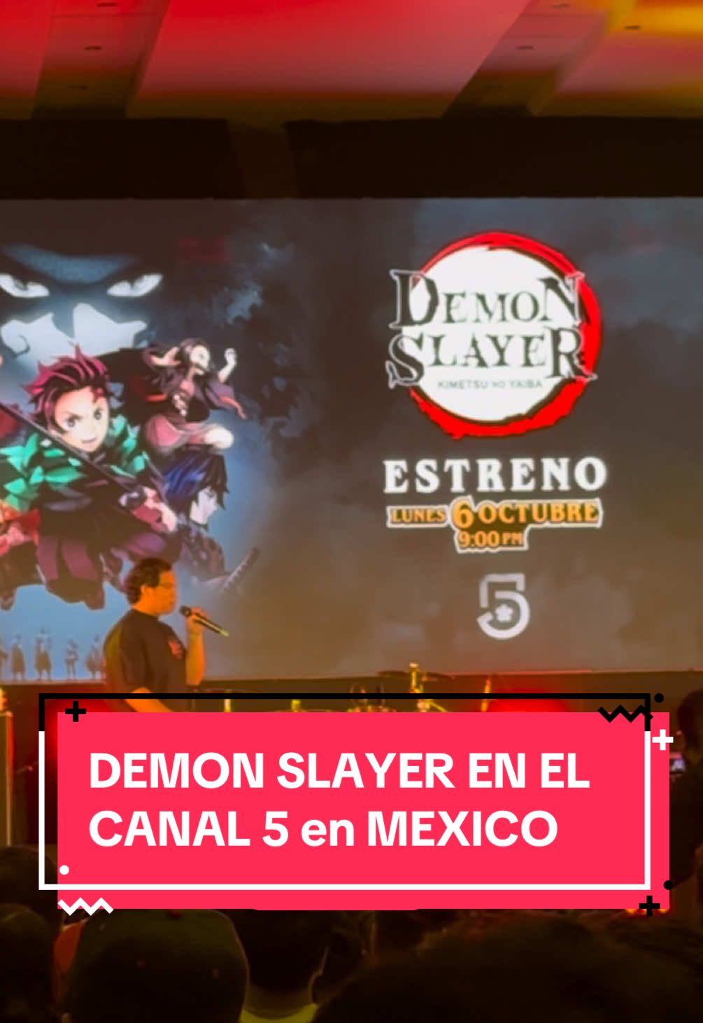 DEMON SLAYER LLEGA A @El 5 EL DÍA 6 de OCTUBRE a las 9Pm   Con la primer temporada! Y el doblaje en español! @AniplexLat    #demonslayer #kimetsunoyaiba #anime 