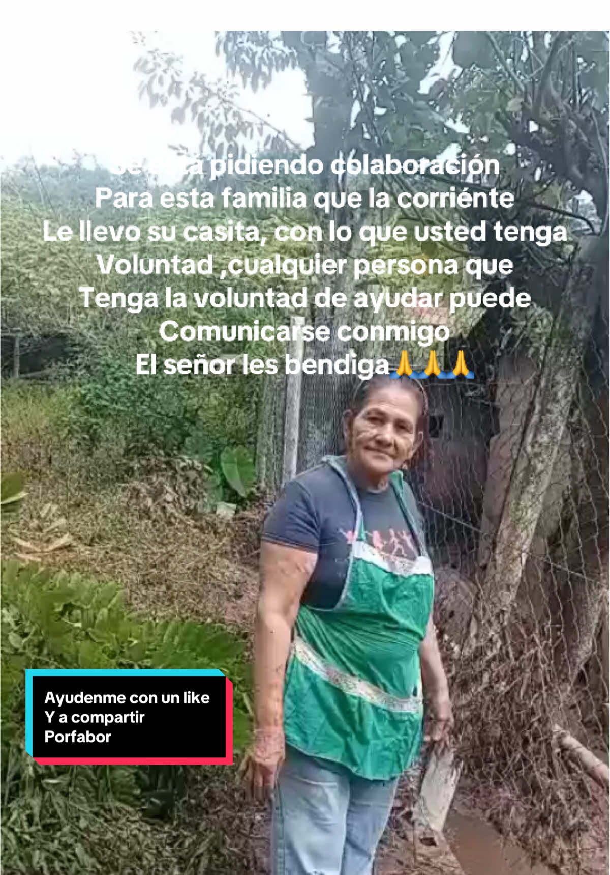 Alguna persona que tenga la voluntad de ayudar a esta familia que  se quedó sin su casita el señor se lo multiplicará🙏🙏🙏quien tenga voluntad puede comunicarse conmigo#fyp #foryoupage #viral#paratiiiiiiiiiiiiiiiiiiiiiiiiiiiiiii #video @🏅SOY_ROSEL🍀RS💚 