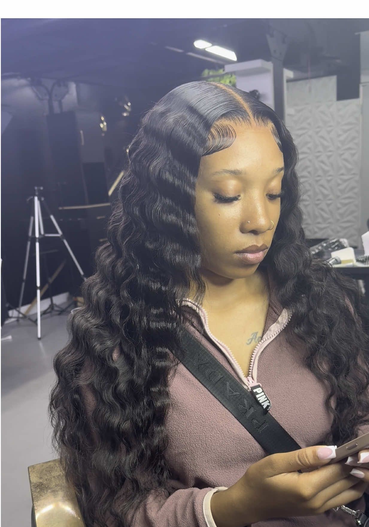 The way I’m feeling about these crimps 😍😍 so teaaa #hair #bookwithme #fyp #fypシ゚viral #relateable #fypシ 
