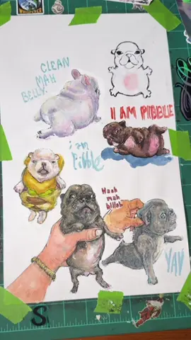 Replying to @youknowitstred how to draw pibble #pibble #pibbles #pibblesoftiktok #dogs #dogsoftiktok 
