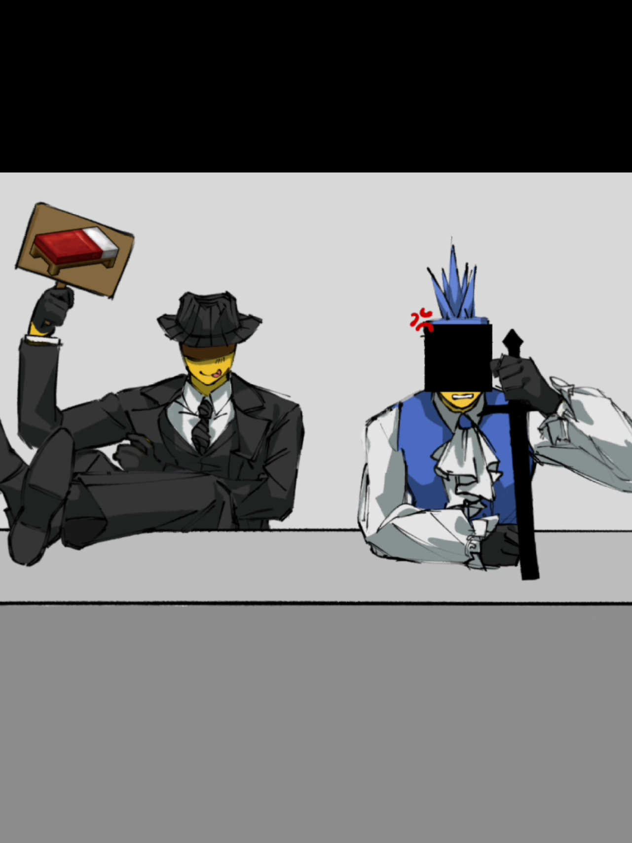 CHANCE.. #doublefedora #ichance #forsakenroblox #mafioso #itrapped 