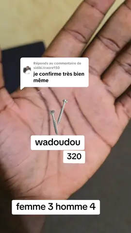 Réponse à @sidiki.traore150 