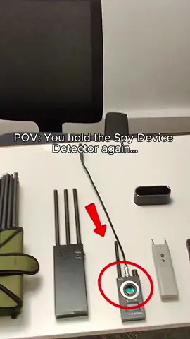 Someone’s Watching You… 😱 #polocom #spytech #spy #spydetector #spygadget