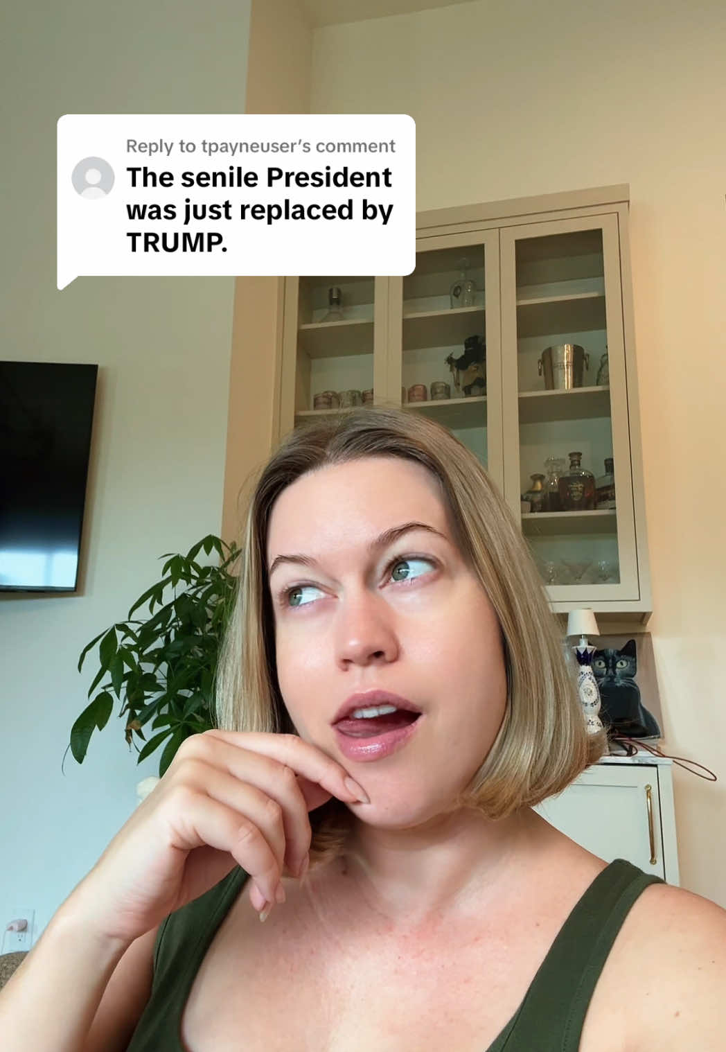 Replying to @tpayneuser if Biden made this little sense it would have been front page news. #fdt #dumptrump #liberaltiktok 